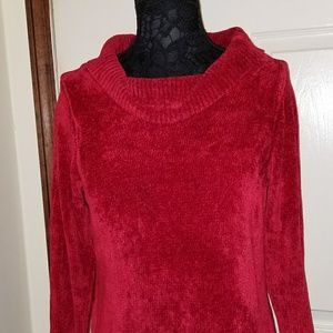Previously loved deep red sweater